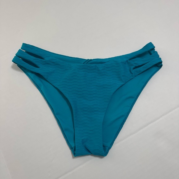 BECCA Teal Swim Bottom - Picture 1 of 4